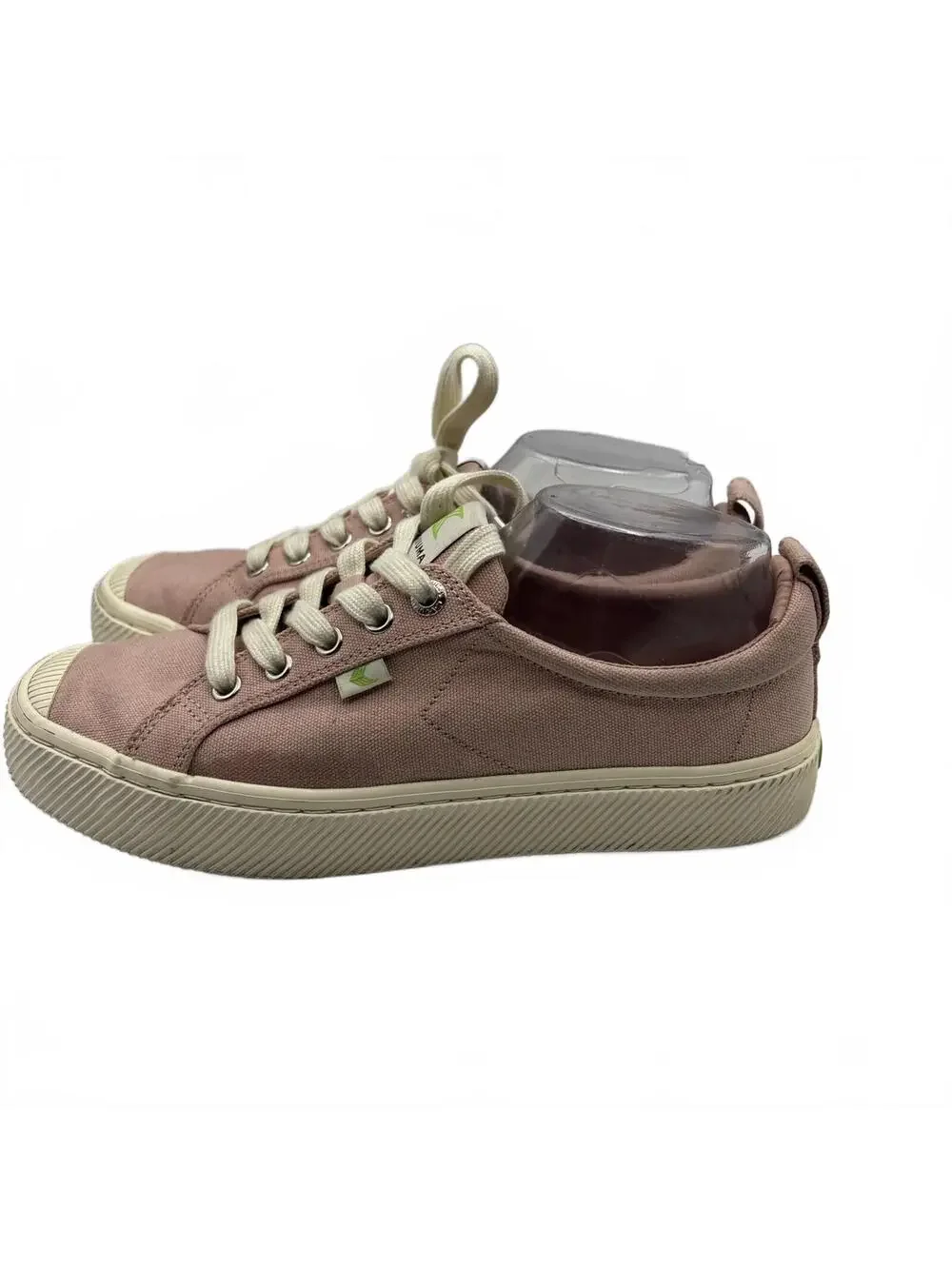 Cariuma Shoes Womens 8.5  Mens 7 Casual Low Sneakers JS-1022 Pink Canvas Unisex